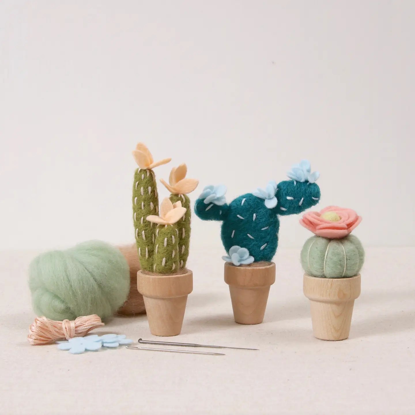 Peach Mojave, Needle Felting Kit