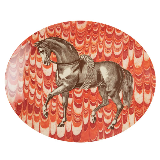 Equestrian platter
