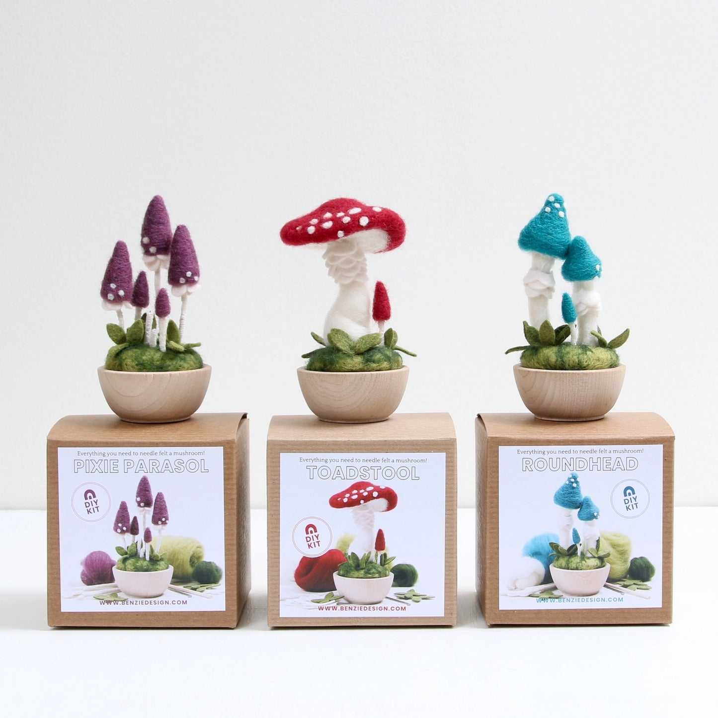 Pixie Parasol, Needle Felting Kit