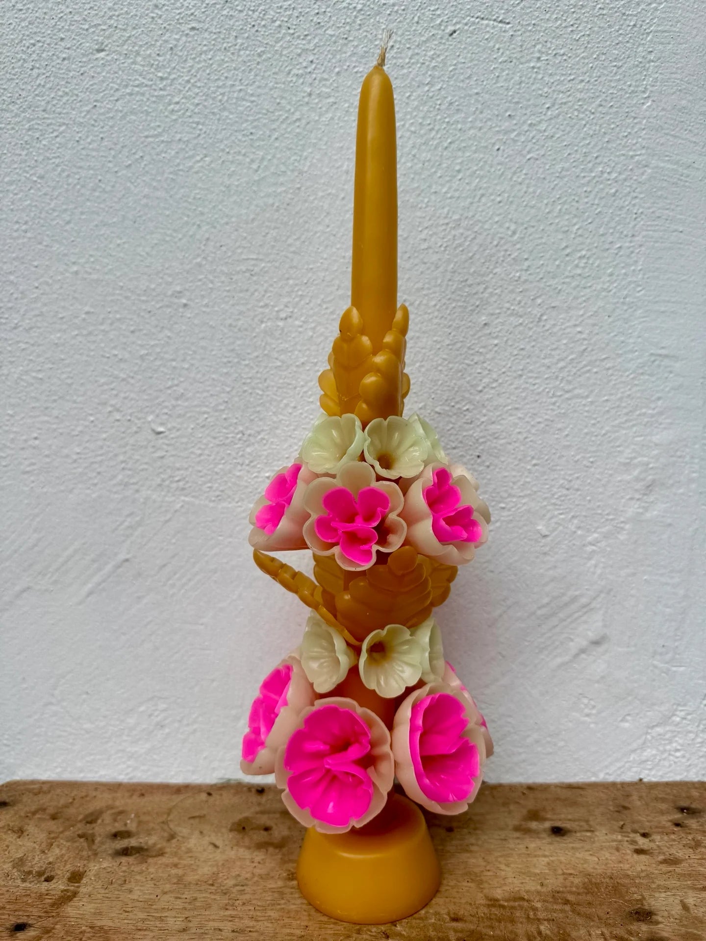 Handcrafted Floral Candles