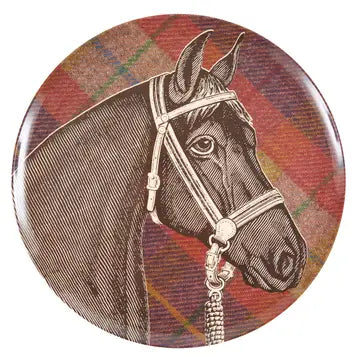 Tweed Horse Dinner Plates