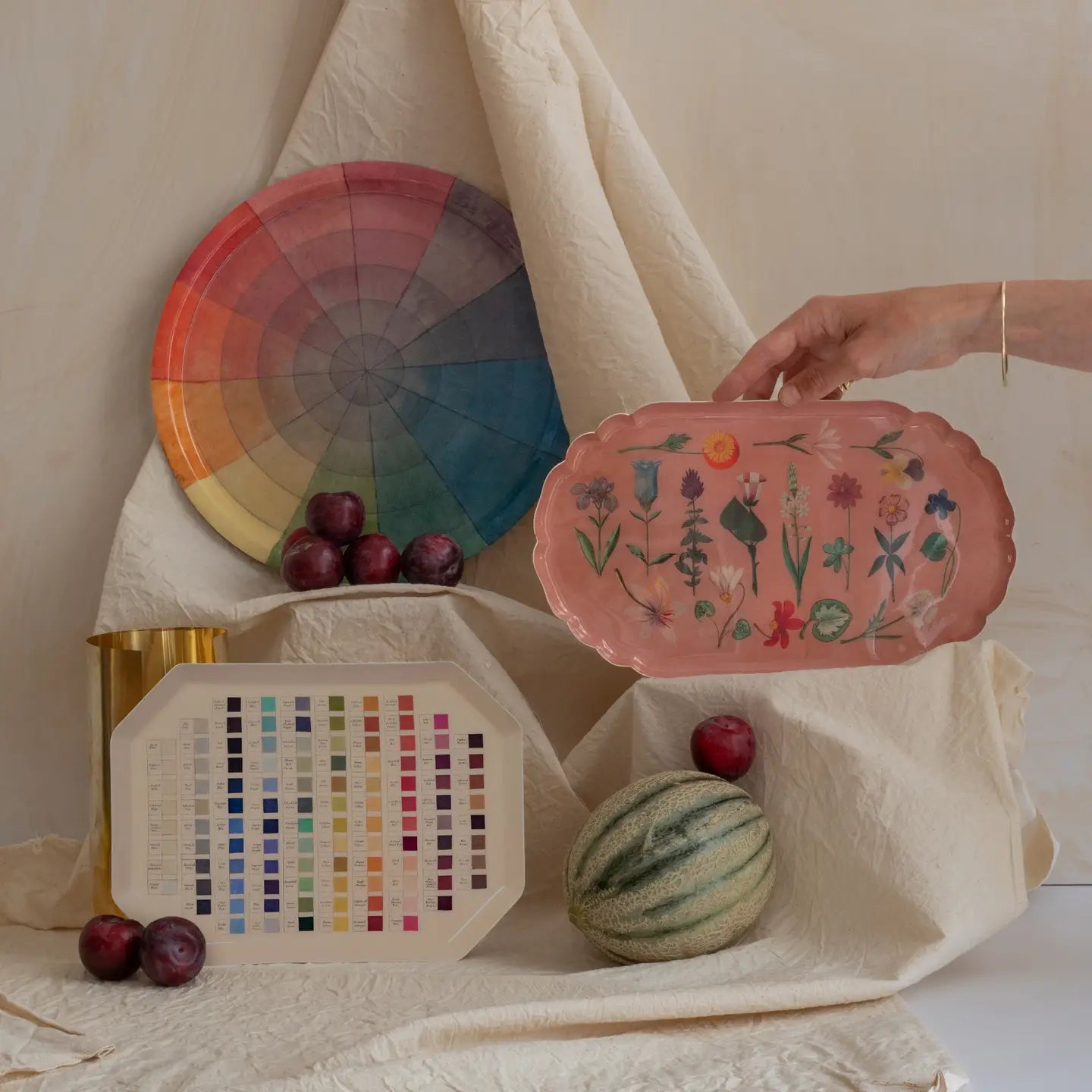 Fiona Floral Tray