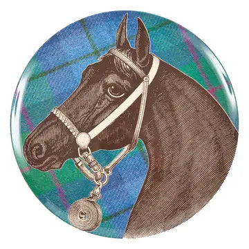 Tweed Horse Dinner Plates