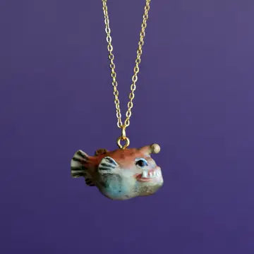 Angus Angler Fish Necklace