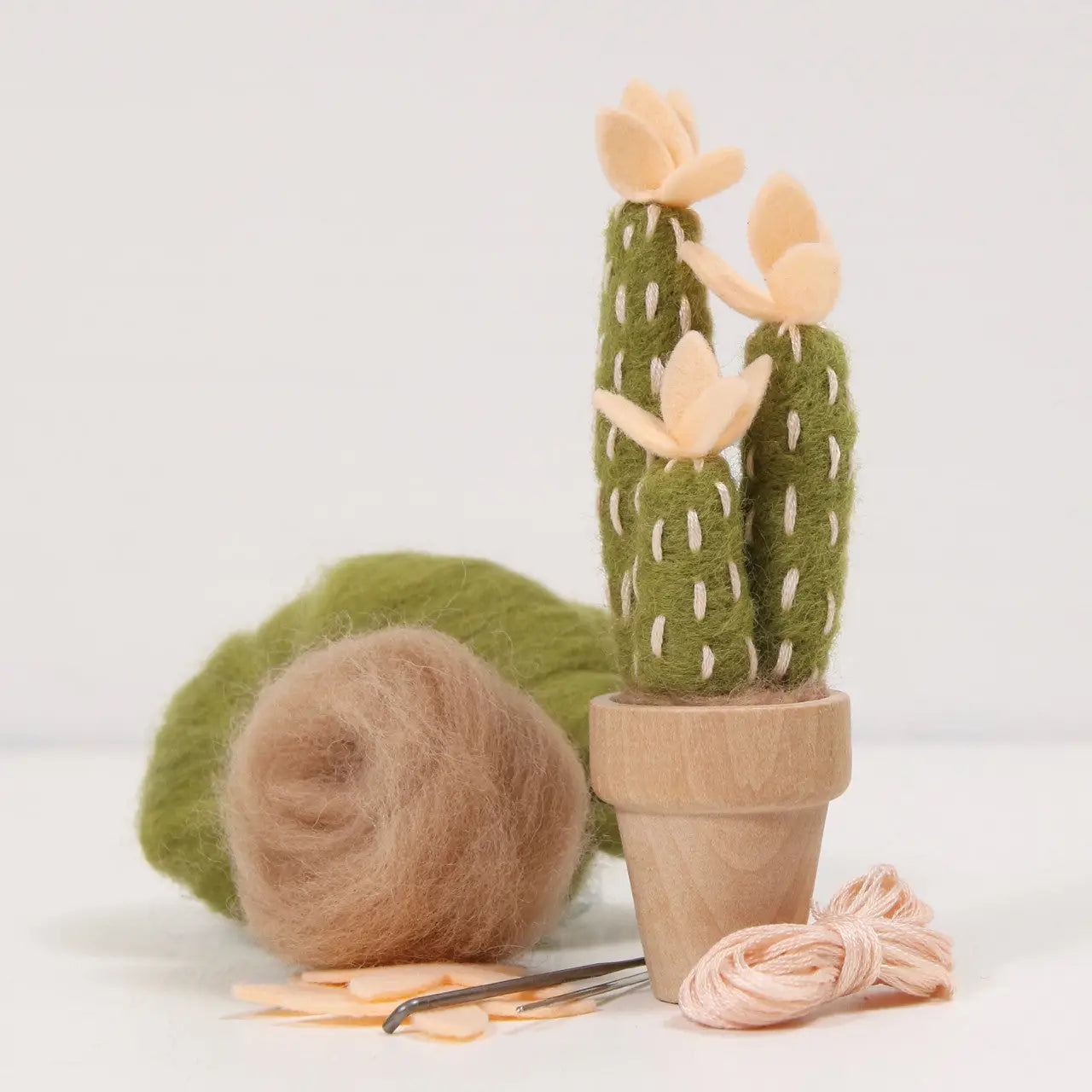 Peach Mojave, Needle Felting Kit