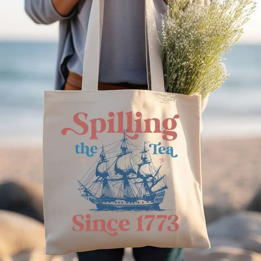 Spilling Tea Tote