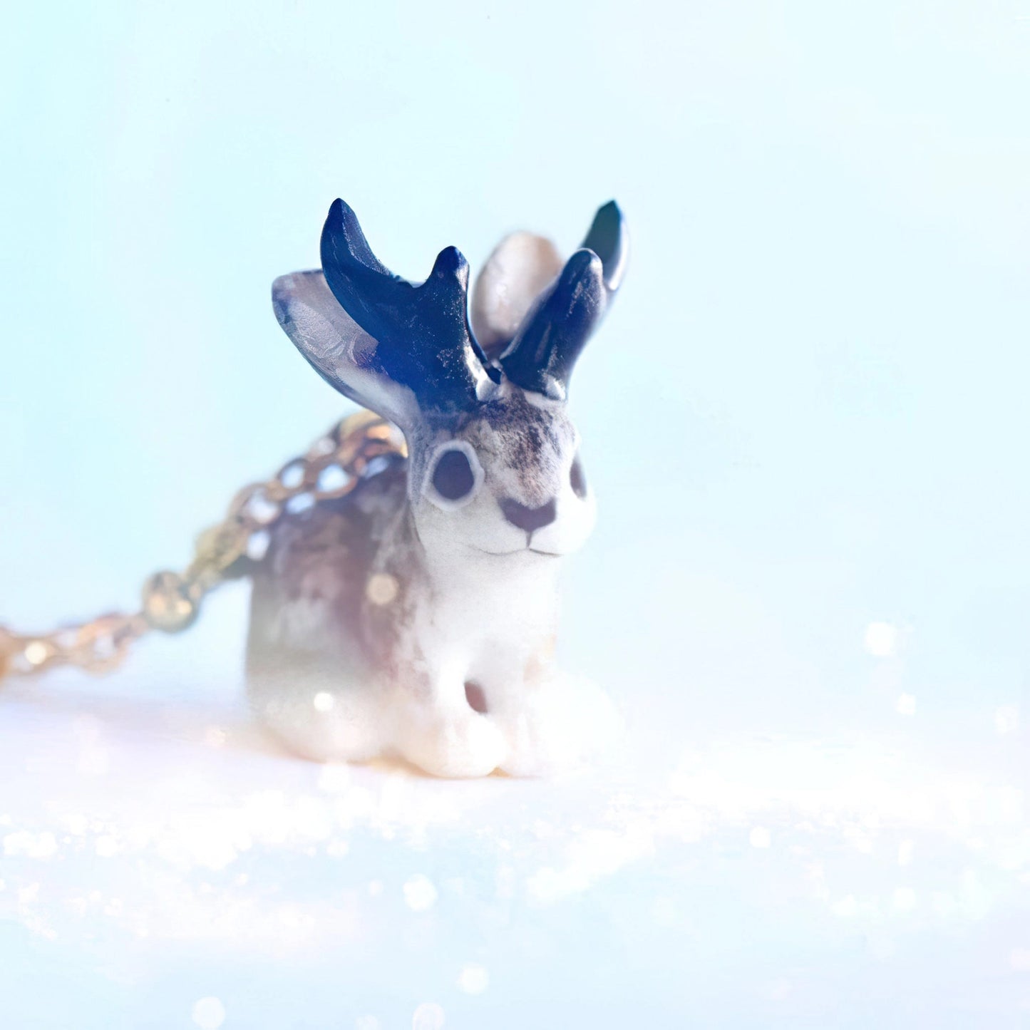 Juniper Jackalope Necklace