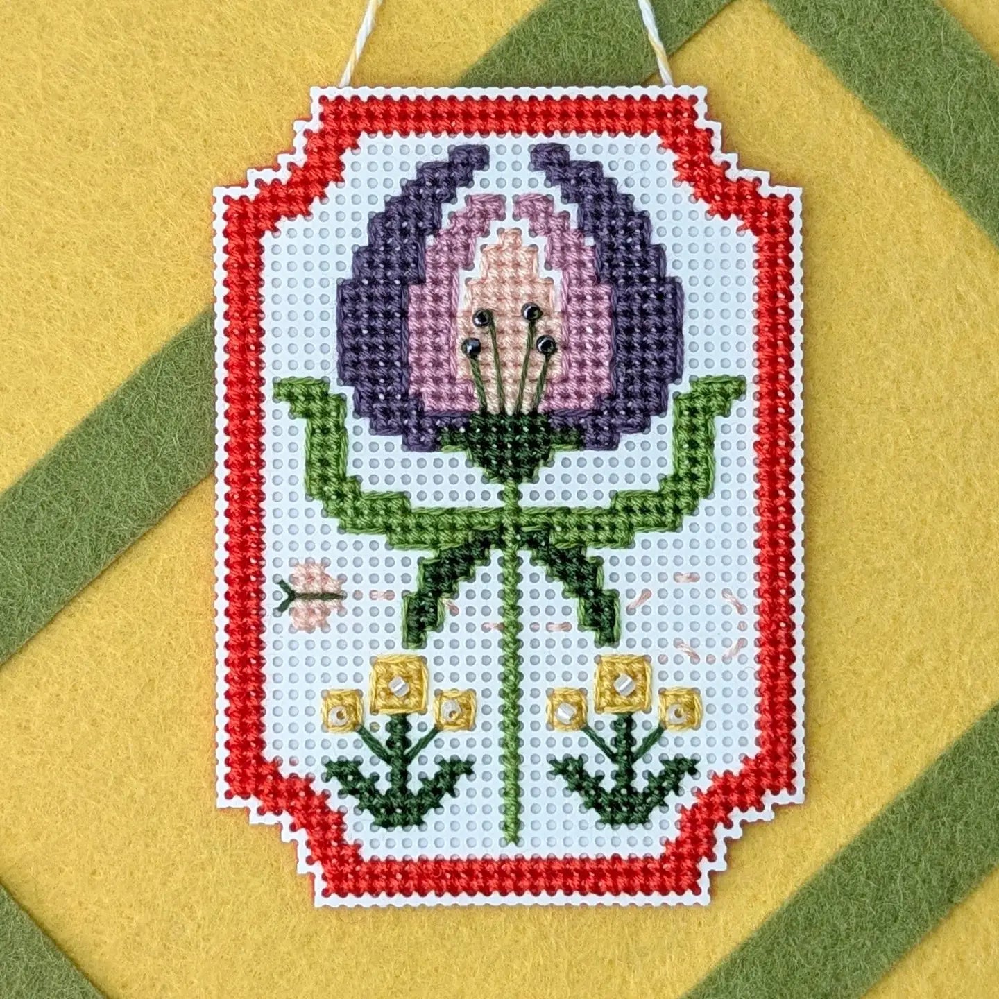 Framed Florals Crocus Cross Stitch Kit