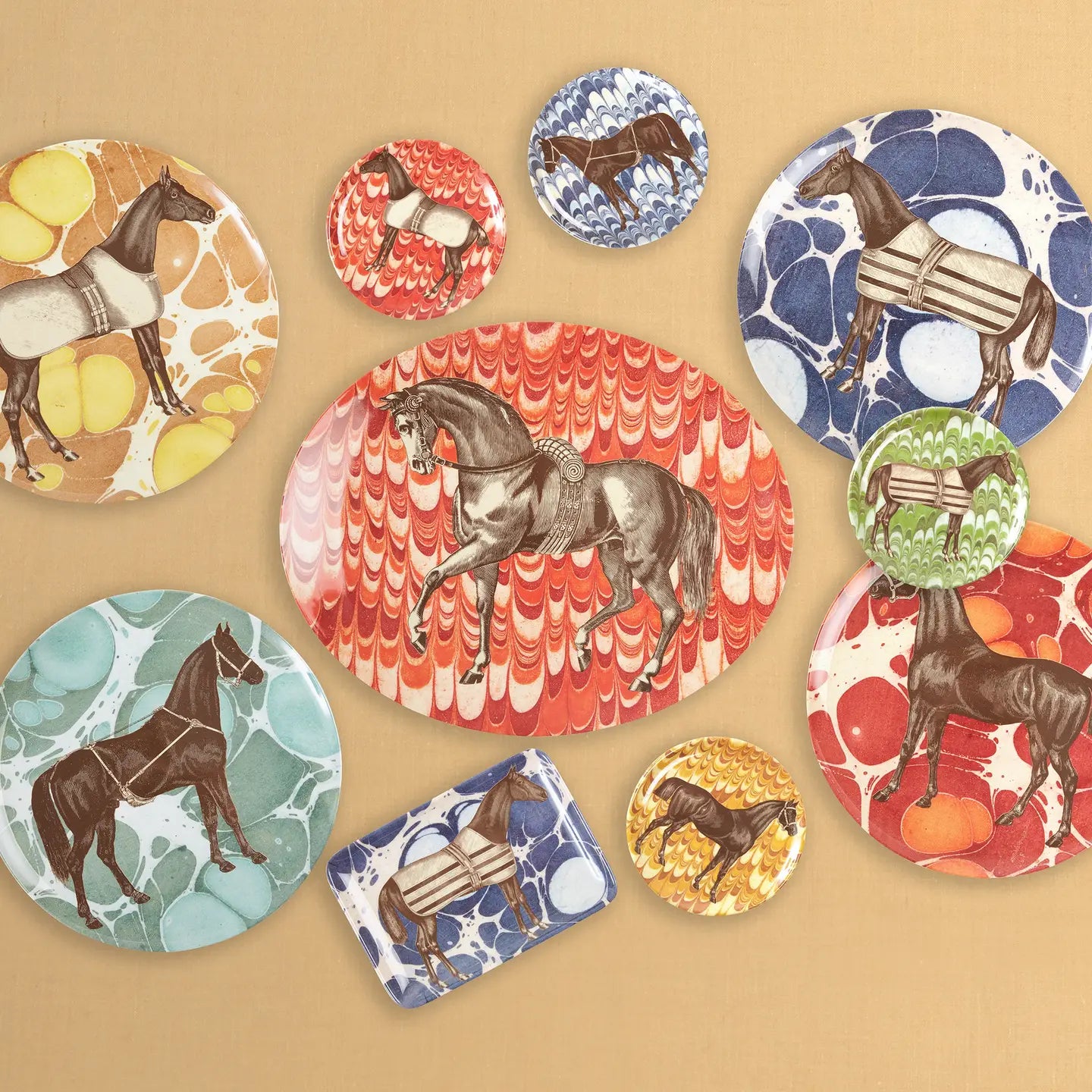 Equine Oval Platter