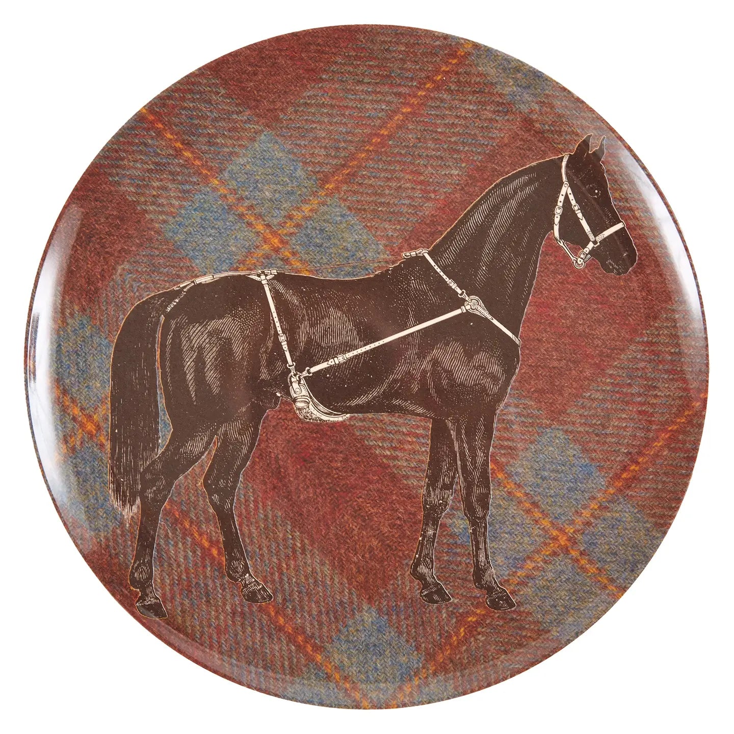 Tweed Horse Side Plates