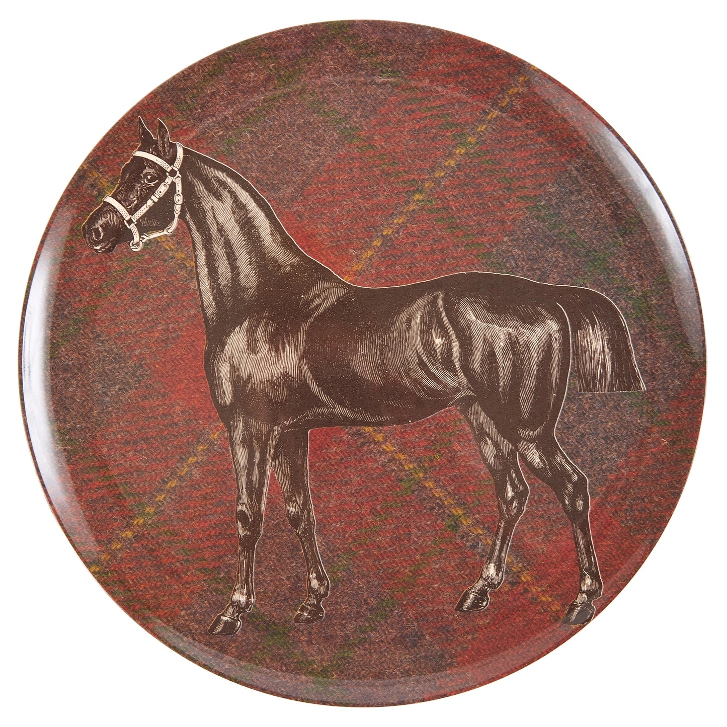 Tweed Horse Side Plates